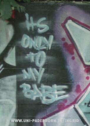 itS ONLY TO MY BABE