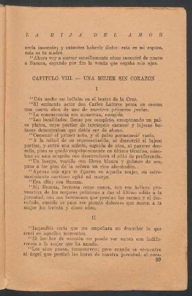 Capítulo VIII - Una mujer sin corazón