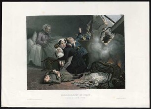 Bombardement De Paris : Janvier 1871, Rue De Lourcine
