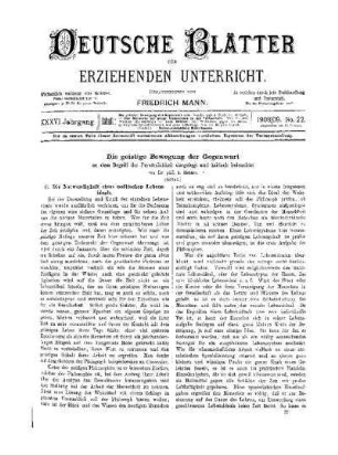 Die geistige Bewegung der Gegenwart : an dem Begriff der Persönlichkeit dargestellt und kritisch beleuchtet ; (Schluß)