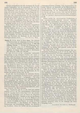131-132 [Rezension] Staerk, Willy, Soter