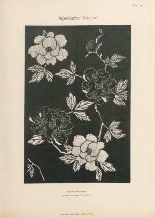 Tafel 44. 53. Päonienblüten