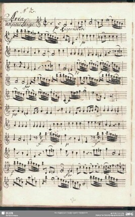 No. 2 Aria: Risponderti vorrei