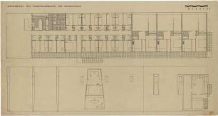 Schneider - Esleben, Paul; Düsseldorf, Grafenberger Allee 258; Haniel-Garage, Großgarage und Personalgebäude - Personalgebäude (Grundriss)