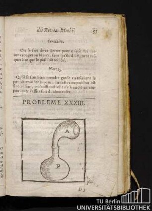Probleme XXXIII. Faire la representation du grand Monde.