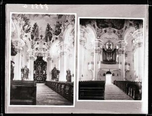 Kirche; Innenraum nach Westen