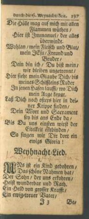 Weyhnacht-Lied