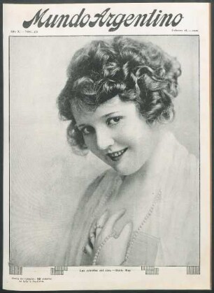Las estrellas del cine. - Doris May [Fotografía]