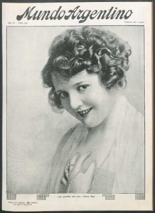 Las estrellas del cine. - Doris May [Fotografía]