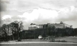 Königstein. Festung. Ansicht von Westen