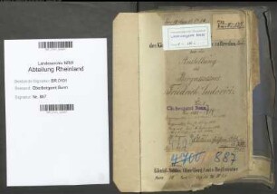 Ludovici, Friedrich 24.12.1857 - 01.02.1925; Geheimer Bergrat; ausgeschieden 1923; Prüfungs- u. Personalakten Band 2