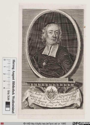Bildnis Hieronymus Ambrosius Langenmantel