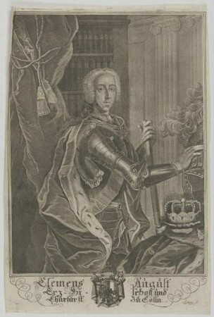 Bildnis des Clemens August, Erzbischof von Köln