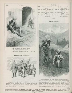 "Der Narr" "Komplicierte Auskunft" "Gutes Deutsch"