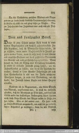 Vier und funfzigster Brief