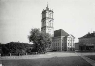 Neustrelitz, Stadtkirche : Neustrelitz. Stadtkirche. Ansicht von Ostsüdosten