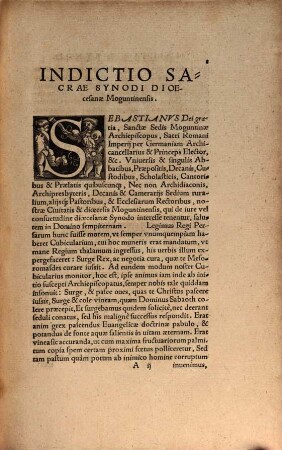 Acta Et Decreta Synodi Dioecesanae Mogunt.