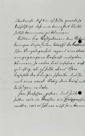 Brief von Kammerdiener Hohlfeld an E. A. Donadini, Blatt 1v