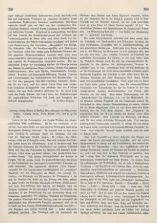 205-207 [Rezension] Lasson, Georg, Grundfragen der Glaubenslehre