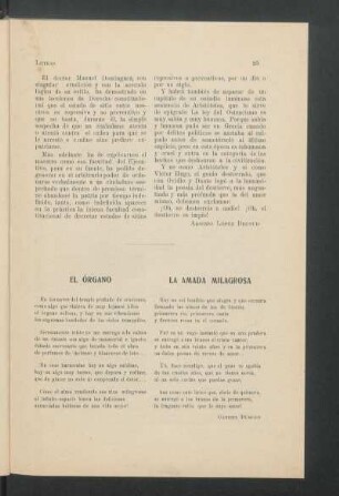 La amada milagrosa