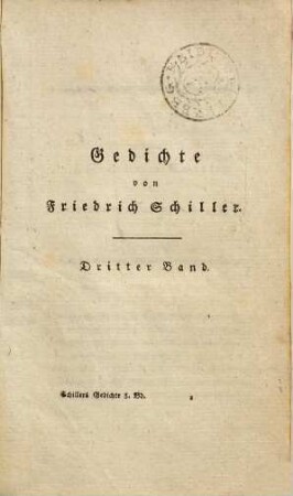 Gedichte, 3