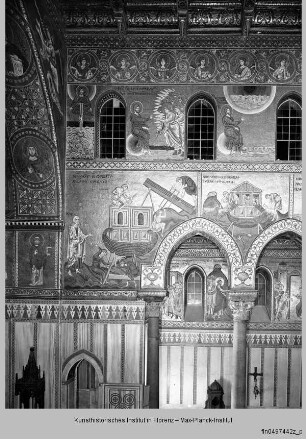 Mosaikprogramm : Mosaikbilder im Langhaus : Altes Testament