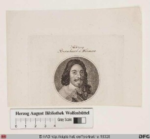 Bildnis Bernhard, Herzog zu Sachsen-Weimar