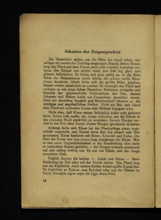 Schatten der Vergangenheit