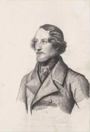 Bildnis Thalberg, Sigismund (1812-1871), Komponist, Pianist