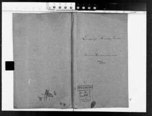 Rechnungsangelegenheiten der Landgräfin Elisabeth Dorothea