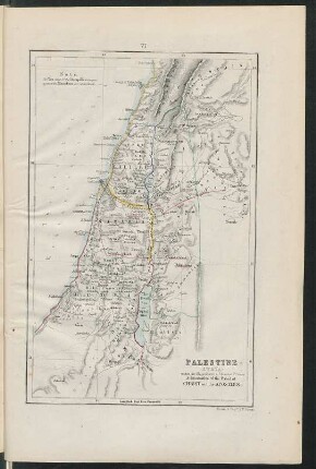 Karte: Palestine