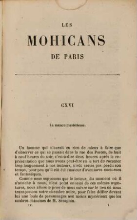 Les mohicans de Paris. 4