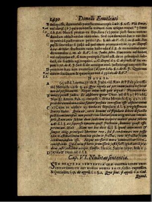 Cap. VI. Nullitas sententiae