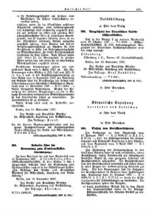 Einsatz von Kreissportlehrern : [Körperliche Erziehung] ; [Für Preußen] ; [Amtliche Erlasse] ; [Amtlicher Teil]