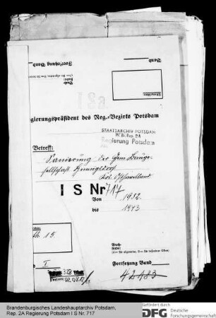 Sanierung der gemeinnützigen Baugesellschaft Hennigsdorf, Kr. Osthavelland