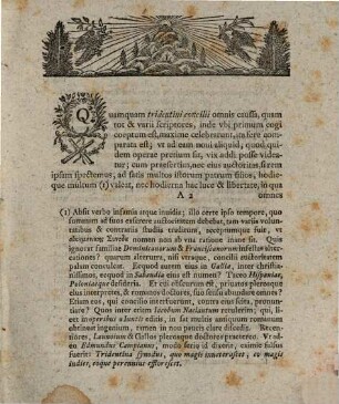 Sessionis VI. Concilii Tridentini exemplum