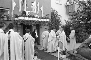 Primiz des Neupriesters Rudolf Grammetbauer in der Kirche St. Josef in Grünwinkel