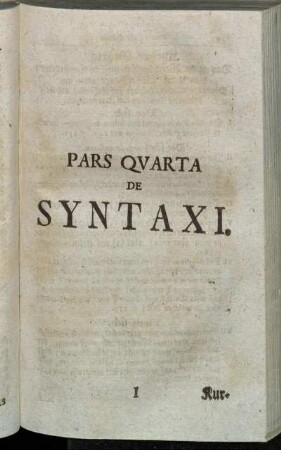 Pars quarta de Syntaxi.