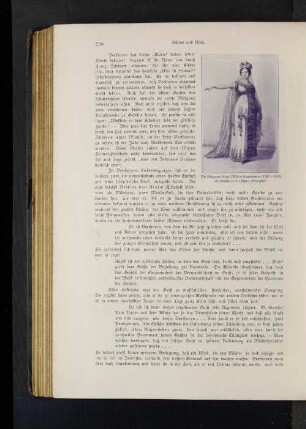 Die Sängerin Anna Milder-Hauptmann