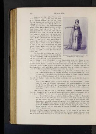 Die Sängerin Anna Milder-Hauptmann