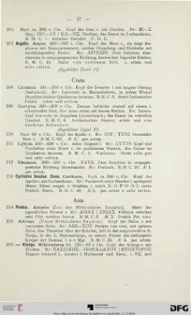 Creta (Nr. 208-213)