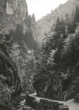 Ostkarpaten, Rumänien. Bicaz-Klamm