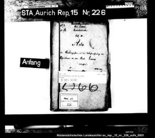 Der Schreibdienst bei dem Amt Esens