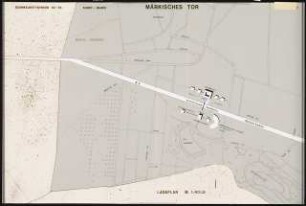 Ein »Märkisches Tor« zwischen Stadt und Land Schinkelwettbewerb 1994: Lageplan 1:4000