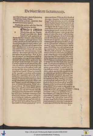 De diversitate sacramentorum.