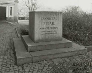 Gedenkstein für Jan Michael Budar