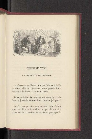 Chapitre XXVI La maladie de maman