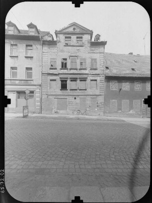 Altenburg, Teichstraße. Wohnhaus. Straßenfront