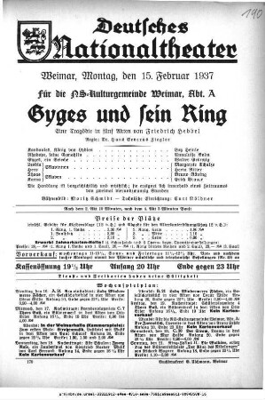 Gyges und sein Ring