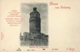 Gruss aus Leipzig: Abbruch der Pleißenburg